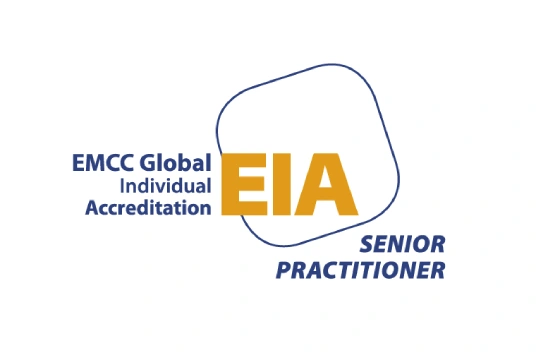 EMCC Global Individual Accreditation Logo (Senior Practitioner)